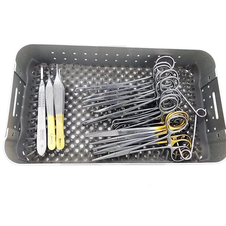CFV-WK12 Veterinary Soft Tissue Surgical Instrument Set - 图片 3